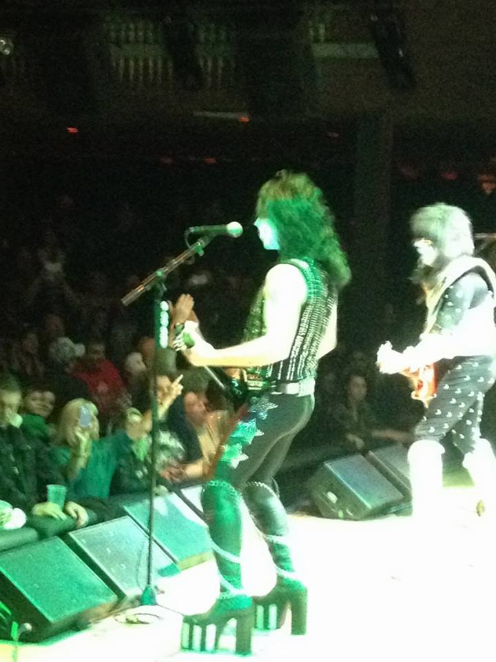 Rob playing at House of Blues sold out show with KISS Army Feb/15